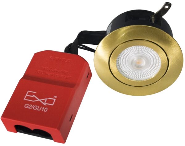 EXO 42 G2 Low Profile GU10 S-GD Ø88 (EXCL. LYSKILDE) UDSOLGT !