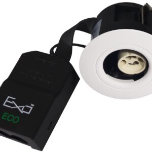 EXO ECO Medium Profile GU10 S-M-WH Ø88 IP44