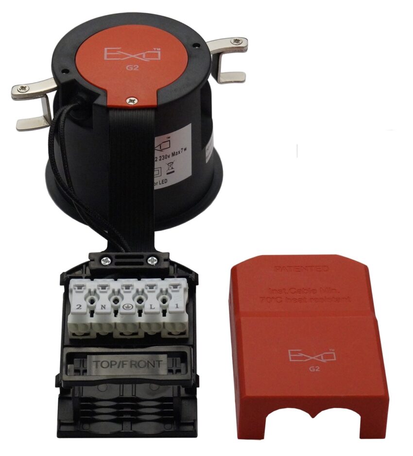 EXO 66 G2 Medium Profile GU10 SA-M-BL Ø88. IP21 - Image 2